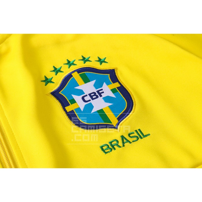 Chaqueta del Brasil 20/21 Amarillo - Haga un click en la imagen para cerrar